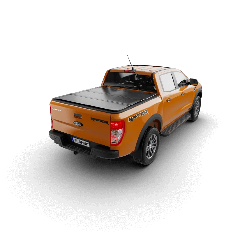 Worksport AL4 Hard Aluminum Tonneau Cover for 2024–2025 Ford Ranger Raptor 5’0″ Short Bed