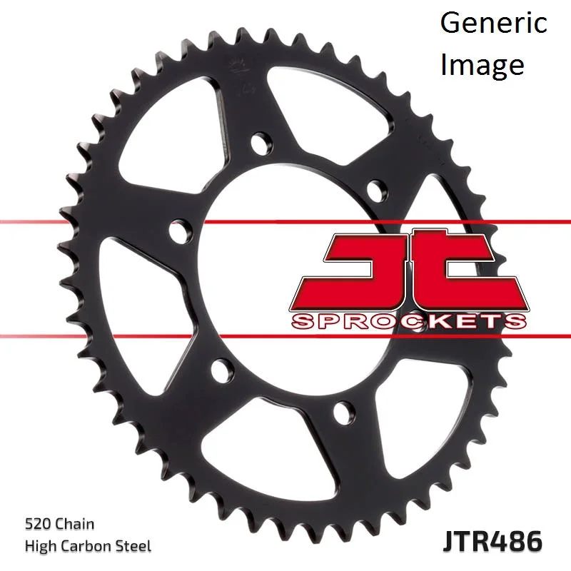 Steel Rear Sprocket 42T for Street KAWASAKI EX500A 1987-1993