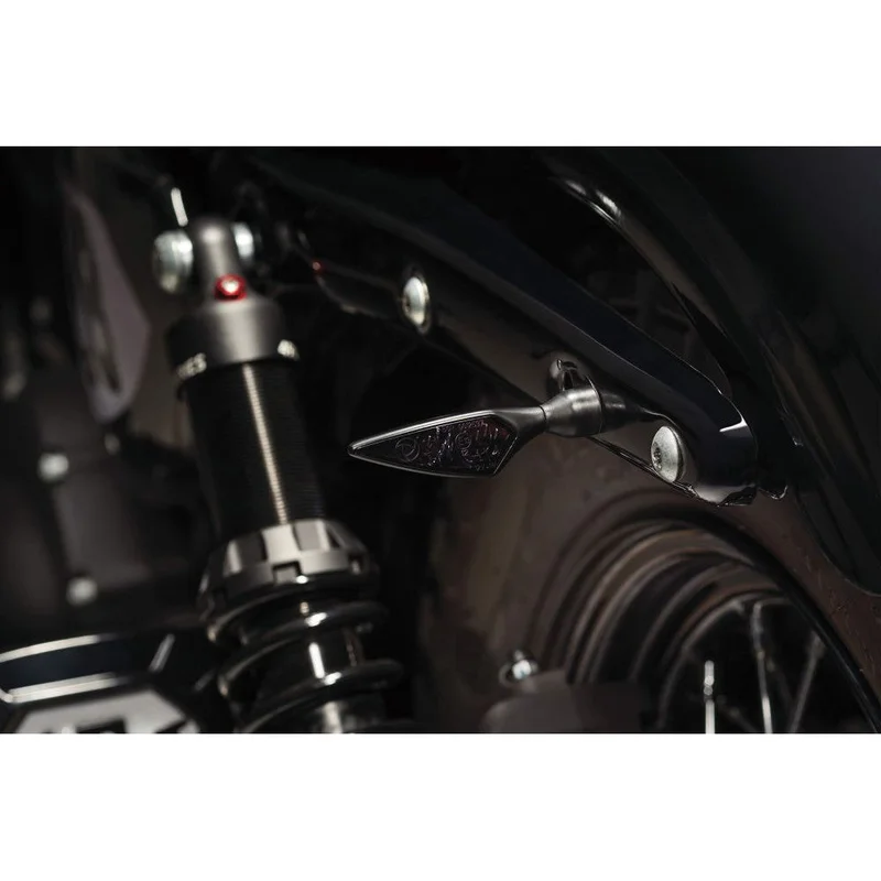 Kuryakyn Micro Rhombus Marker Lights Satin Black 2547