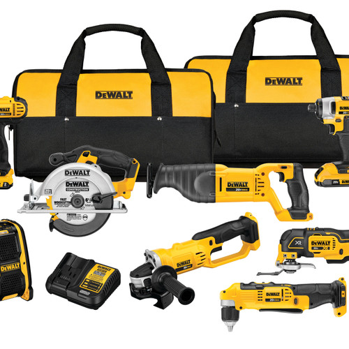 Dewalt DCK940D2 20V MAX* 9-Tool Cordless Combo Kit (2.0Ah)