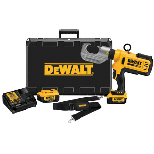 Dewalt DCE300M2 20V MAX* U-Type Died Cordless Cable Crimping Tool Kit