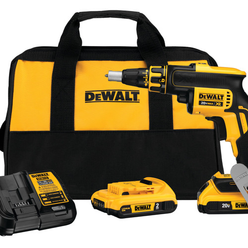 Dewalt DCF620D2 20V MAX* XR Brushless Drywall Screwgun Kit
