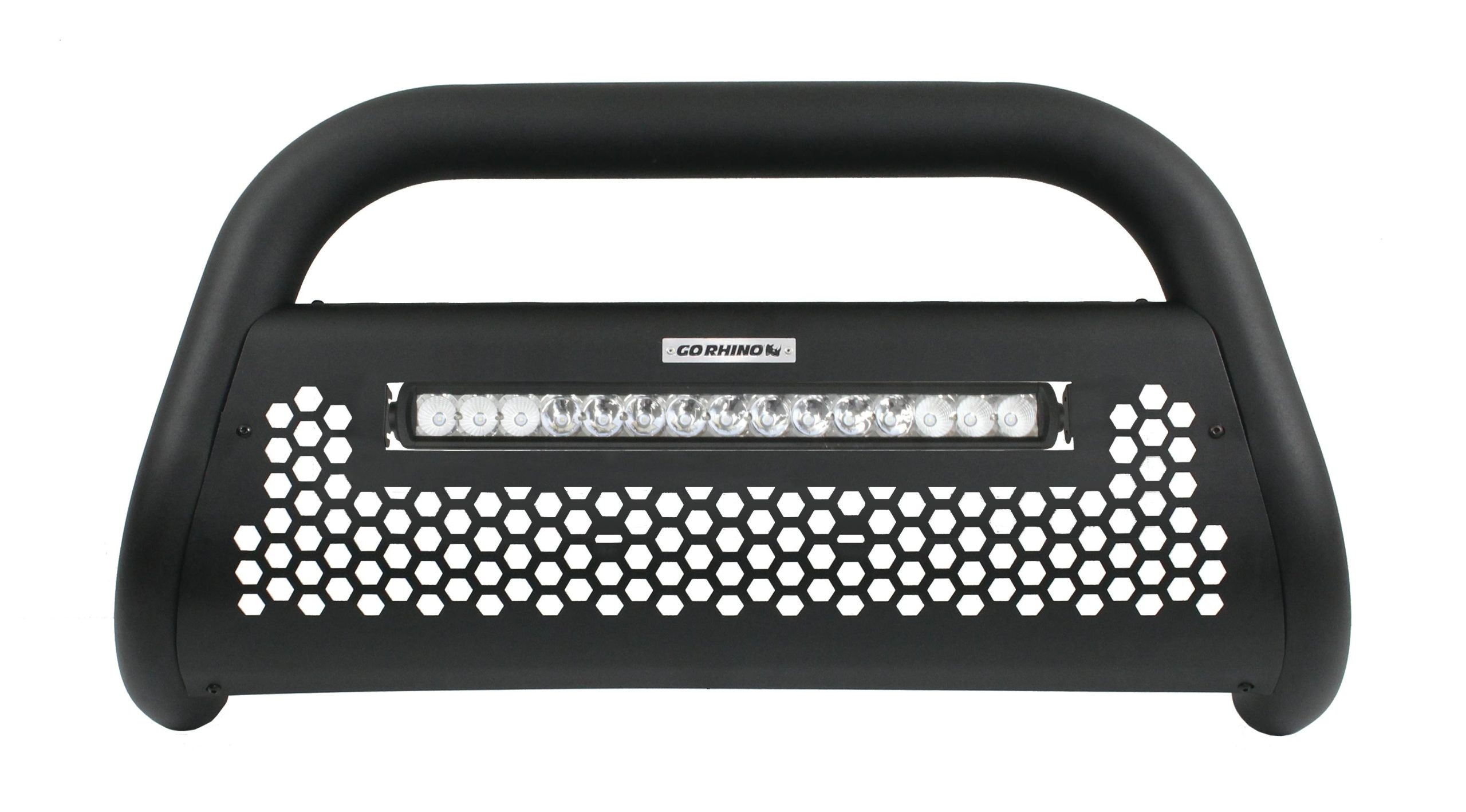 Go Rhino 55143LT RC2 LR Bull Bar with Mounting Brackets, Single Row 20" Light Bar Kit