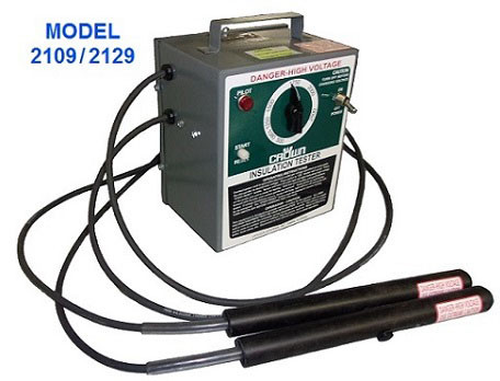 HIPOT Insulation Testers 115v,50-60 Hertz, 7 Position Voltage Selection With Buzzer, Automatic Breakdown Circuit , And Manual Reset Feature.