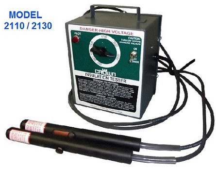 HIPOT Insulation Testers 230v, 50-60 Hertz, 7 Position Voltage Selection, No Automatic Breakdown Feature