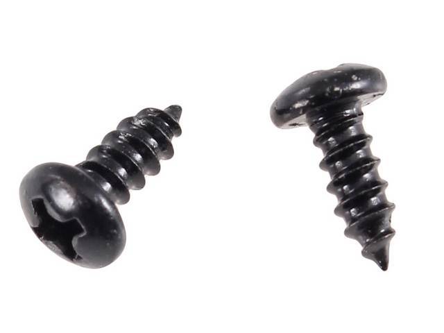 Door Glass Rear Vertical Weatherstrip or Quarter Air Vent Grille Mounting Kit