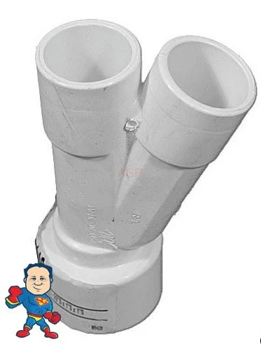 22.5° Wye Manifold for Hot Tubs – 1-1/2″ x 1″ x 1″ Slip Fitting
