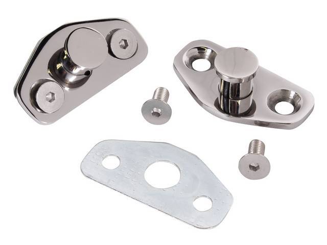 Door Latch Striker Plates