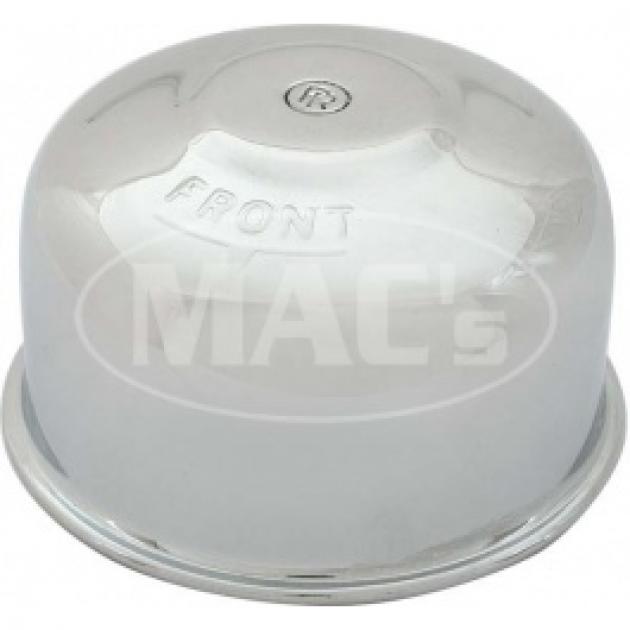 Oil Filler Breather Cap, Push-On, Chrome, 292 And 312 V8, 1955-56