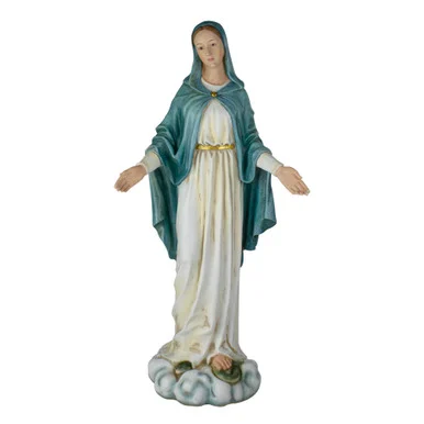23.5″ Joseph’s Studio Our Lady of Grace Religious Statue – An Exquisite Blend of Natural Beauty and Artistry