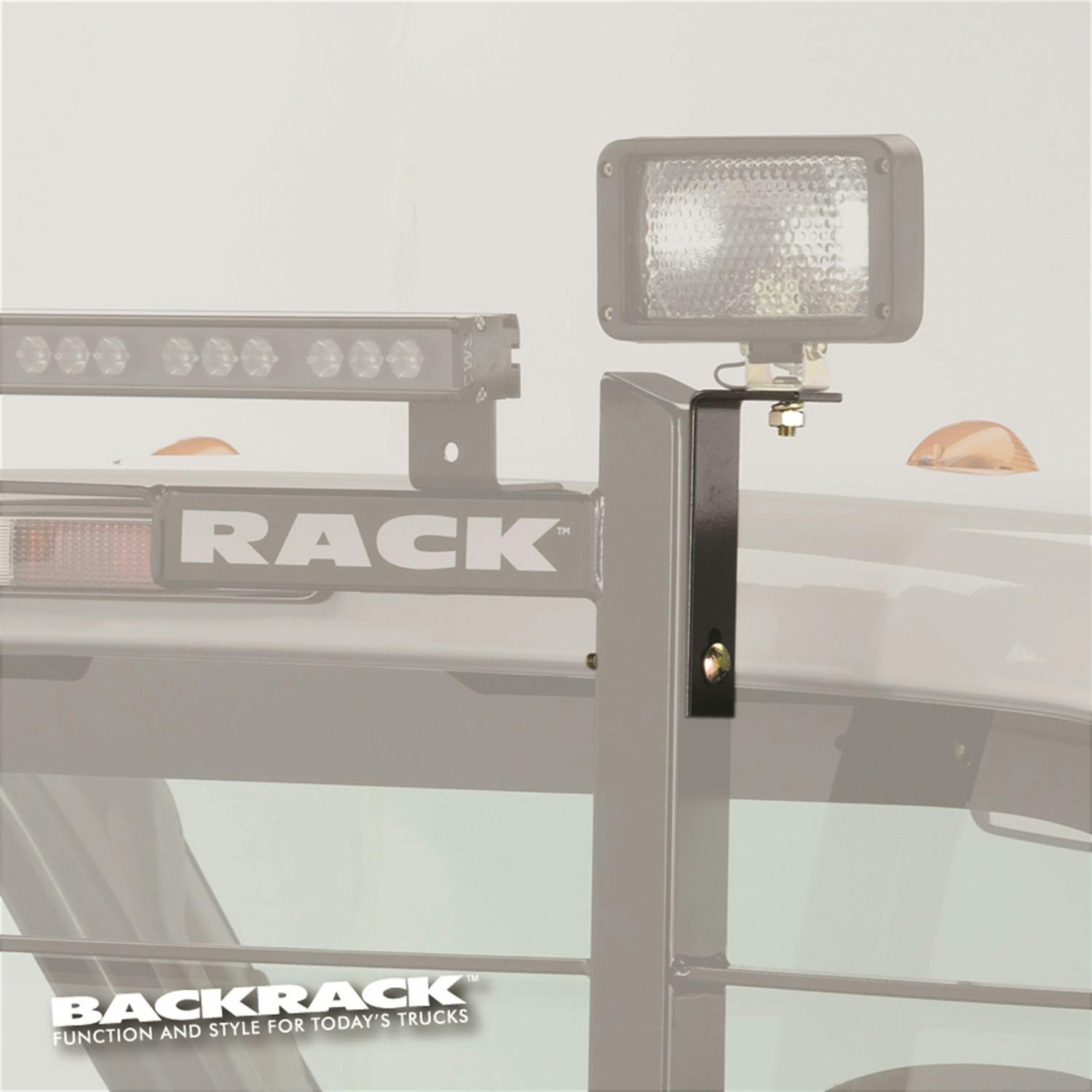 BACKRACK 91005 Sport Light Bracket; Universal; L Bracket; Sold in Pair