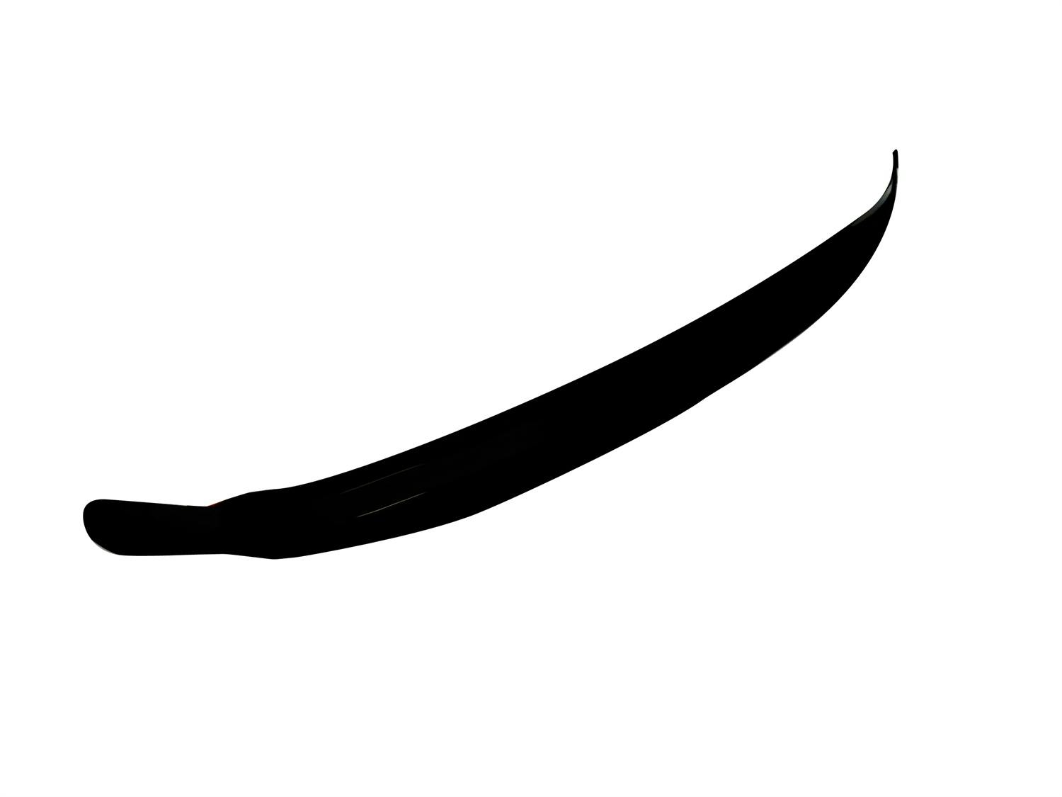 AVS 25102 Bugflector II Hood Shield; Smoke