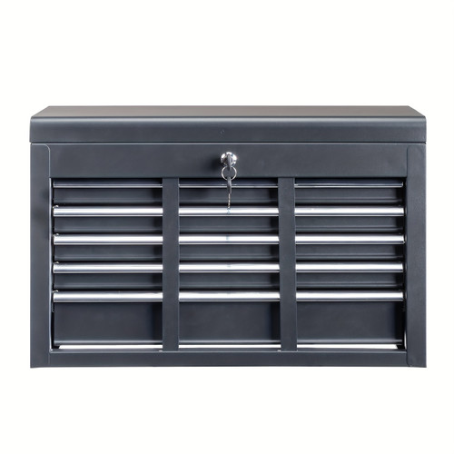 Steel Upper Cabinet 5 Drawers With Lock Tool Storage Cabinet Black