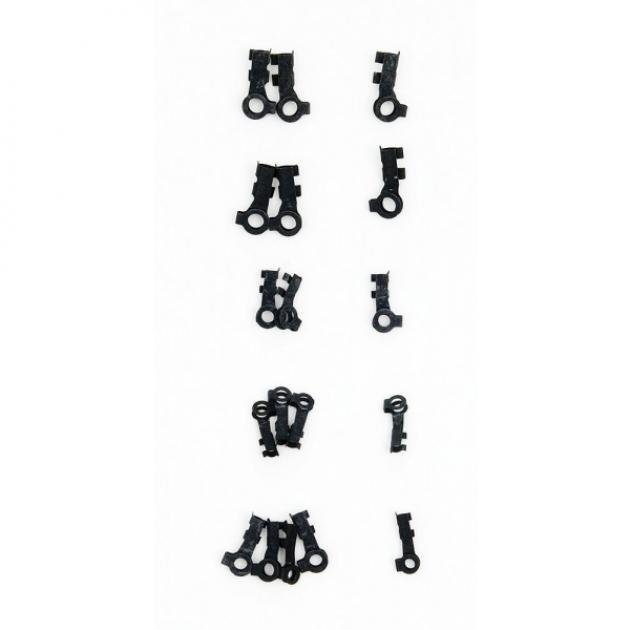 Redline Restomotive 1958-1972 Full Size Chevy Carburetor Linkage Rod Clips