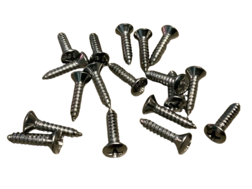 Redline Restomotive 1961-1963 Ford Thunderbird 18 Piece Door Scuff / Sill Plate Screw Set