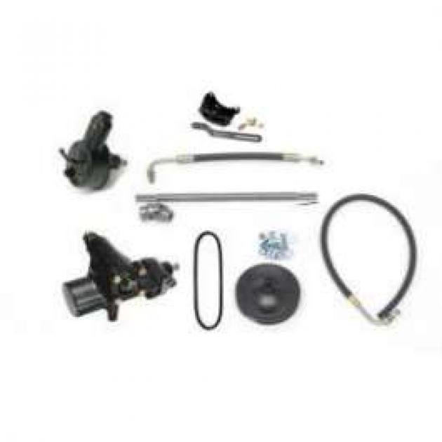 Full Size Chevy Power Steering Conversion, 500 Series, Small Block, 1958-1964