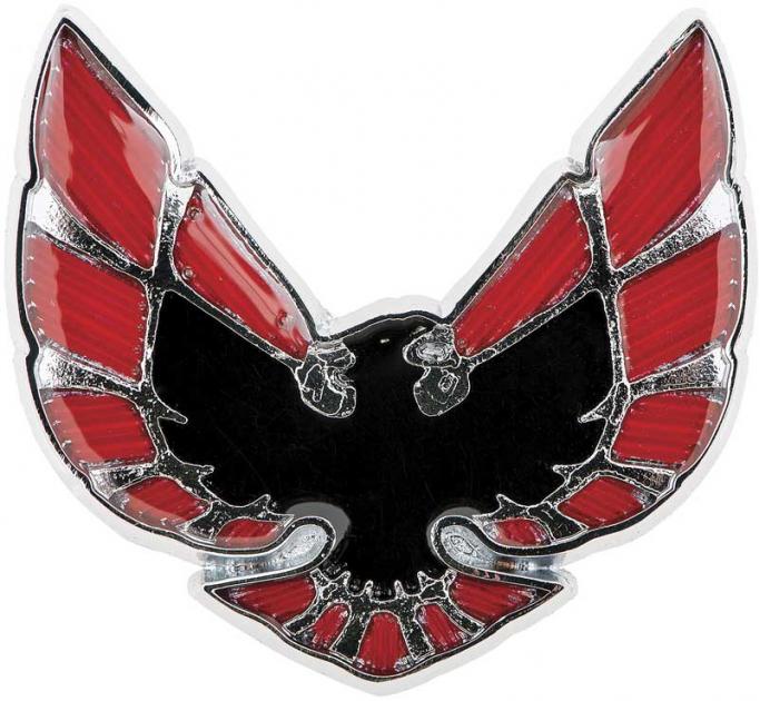 1970-73 Firebird, Except Trans Am, Front Fender Emblem, with Hardware, Each, GM Licensed