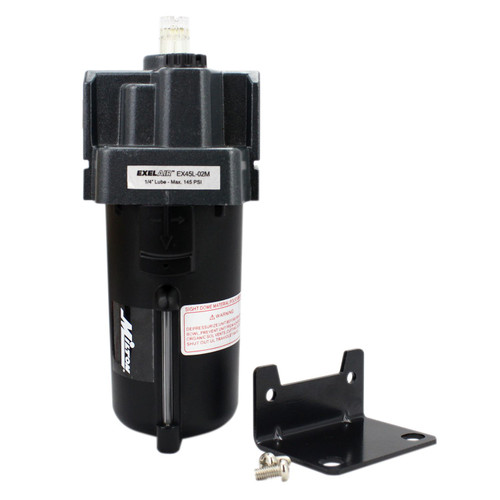 Milton™ EXELAIR™ FRL Air Lubricator, 1/4" NPT, Metal Bowl