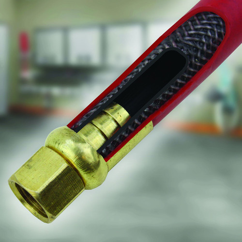 Milton™ 2780-50D - Steel Dual Arm Auto-Retractable Hose Reel, 1/2" x 50 ft. Rubber Hose - 300 Max PSI