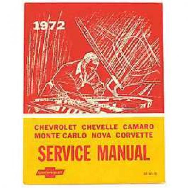 Full Size Chevy Chassis Service Manual, 1972