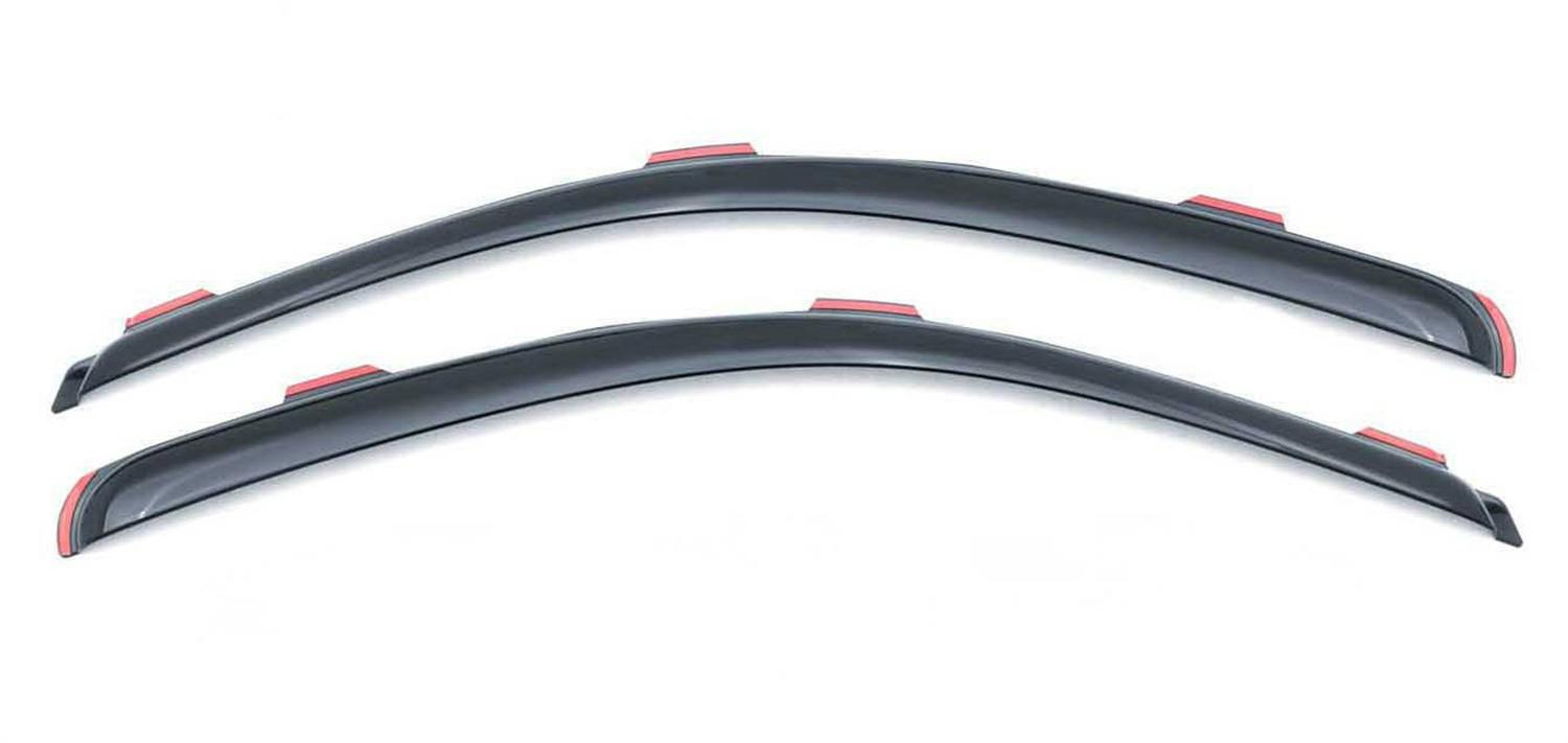AVS 192352 Ventvisor Deflector; Smoke; In-Channel; 2 pc.