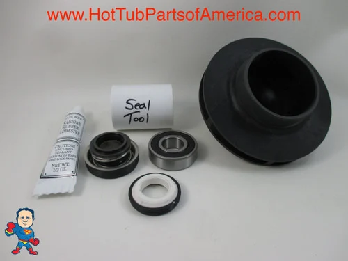3.5HP Pump Impeller Bearing Seal Kit – Intertek LX 56 Frame WUA350 LP350 WP350