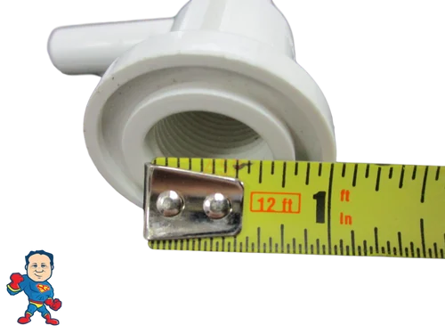 3/8″ Barb Air Injector Jet Body – 3/4″ Thread, 1 1/4″ Face – Hot Tub Spa Replacement Part