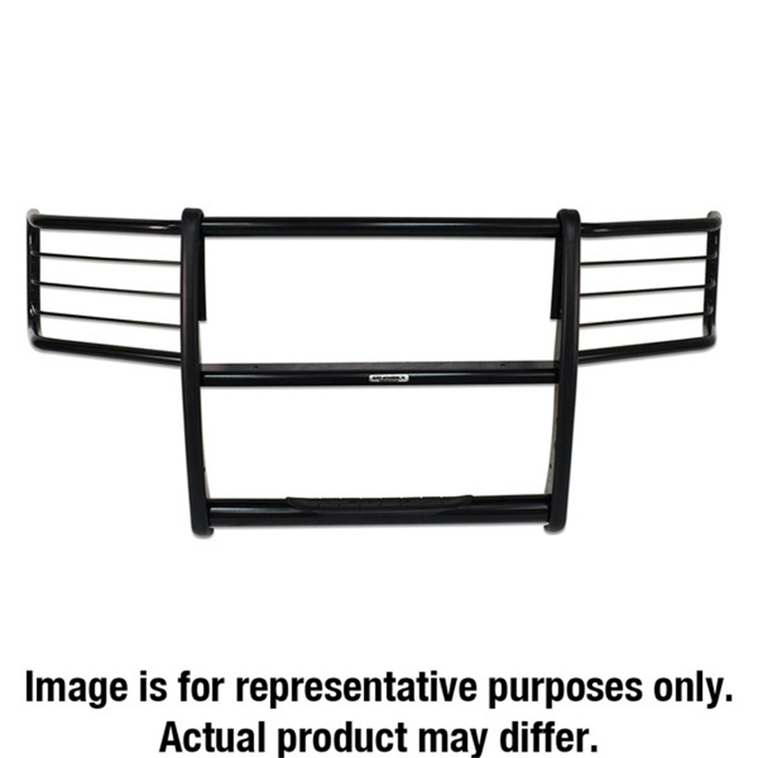 Go Rhino 3315MB 3000 Series StepGuard Grille Guard with Brush Guards