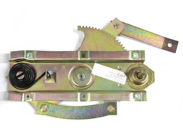 Rear Quarter Window Glass Regulator, LH