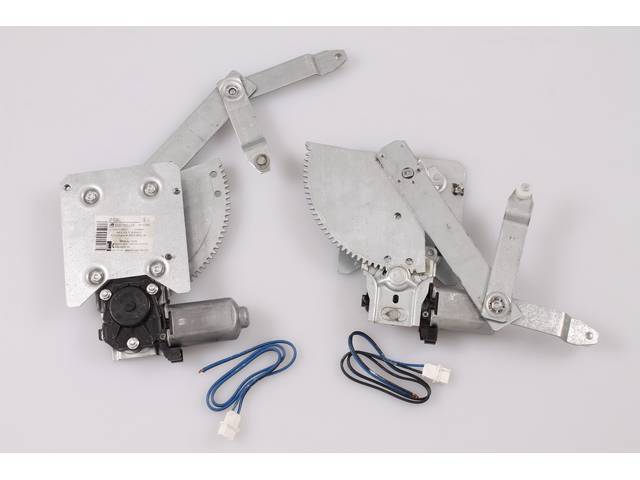 Power Window Conversion Kit, Rear Quarter Windows