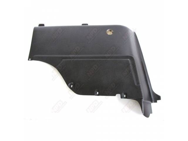 Rear Quarter Trim Panel, LH