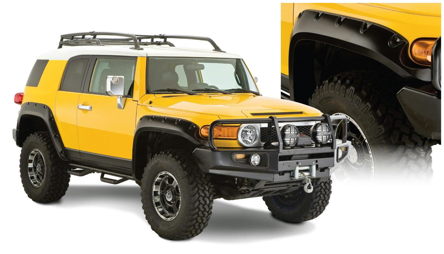 Bushwacker 31922-02 Fender Flares Pocket Style 4Pc