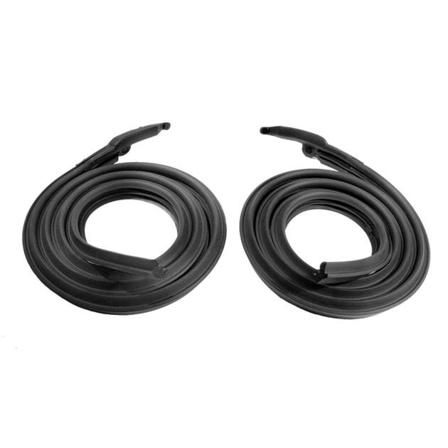 Metro Moulded Parts 1967-1968 Pontiac / Chevrolet / Buick / Oldsmobile Molded Roof Rail Seals for 4-Door Hardtop. Pair RR 5015-B