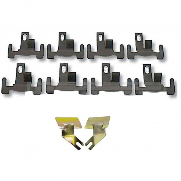 Redline Restomotive 1967-1969 Camaro / Firebird Lower Windshield Molding Clip Kit