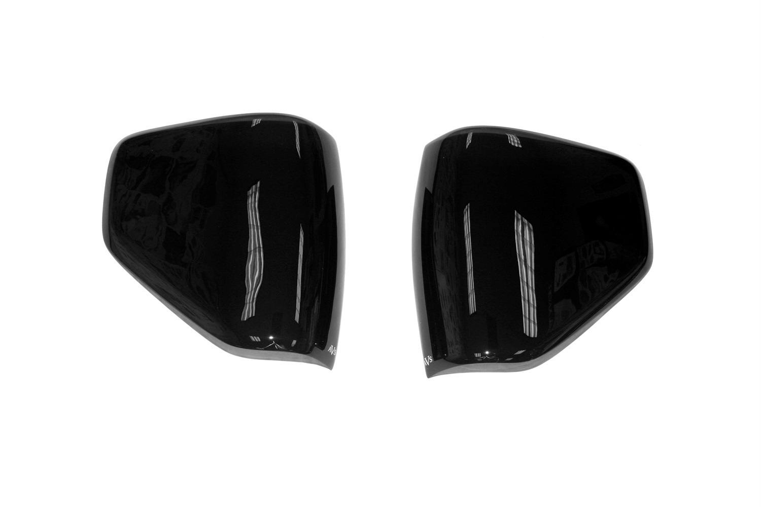 AVS 33026 Tail Shades Taillight Covers; Blackout, 2 pc.