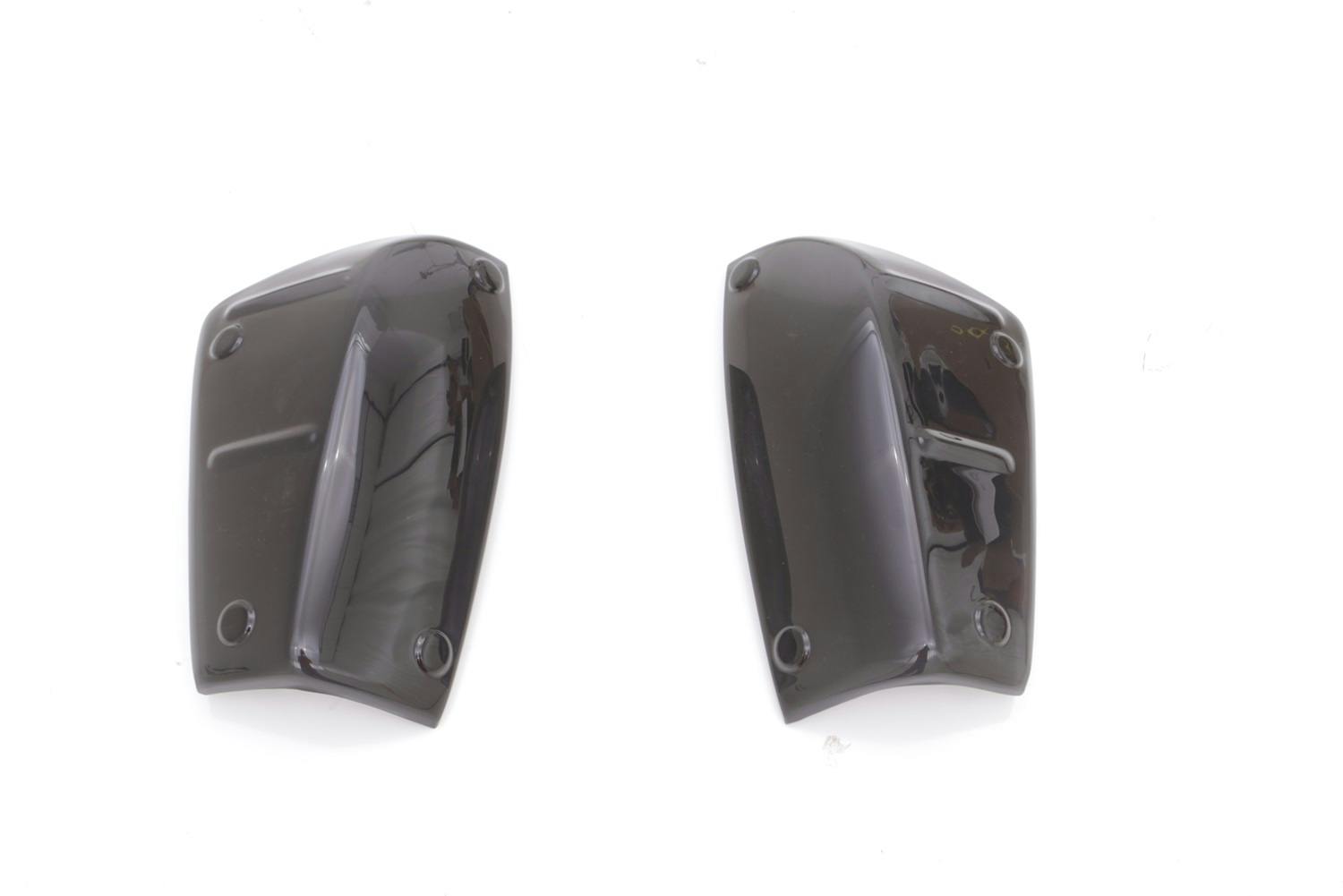 AVS 33418 Tail Shades Taillight Covers; Blackout, 2 pc.