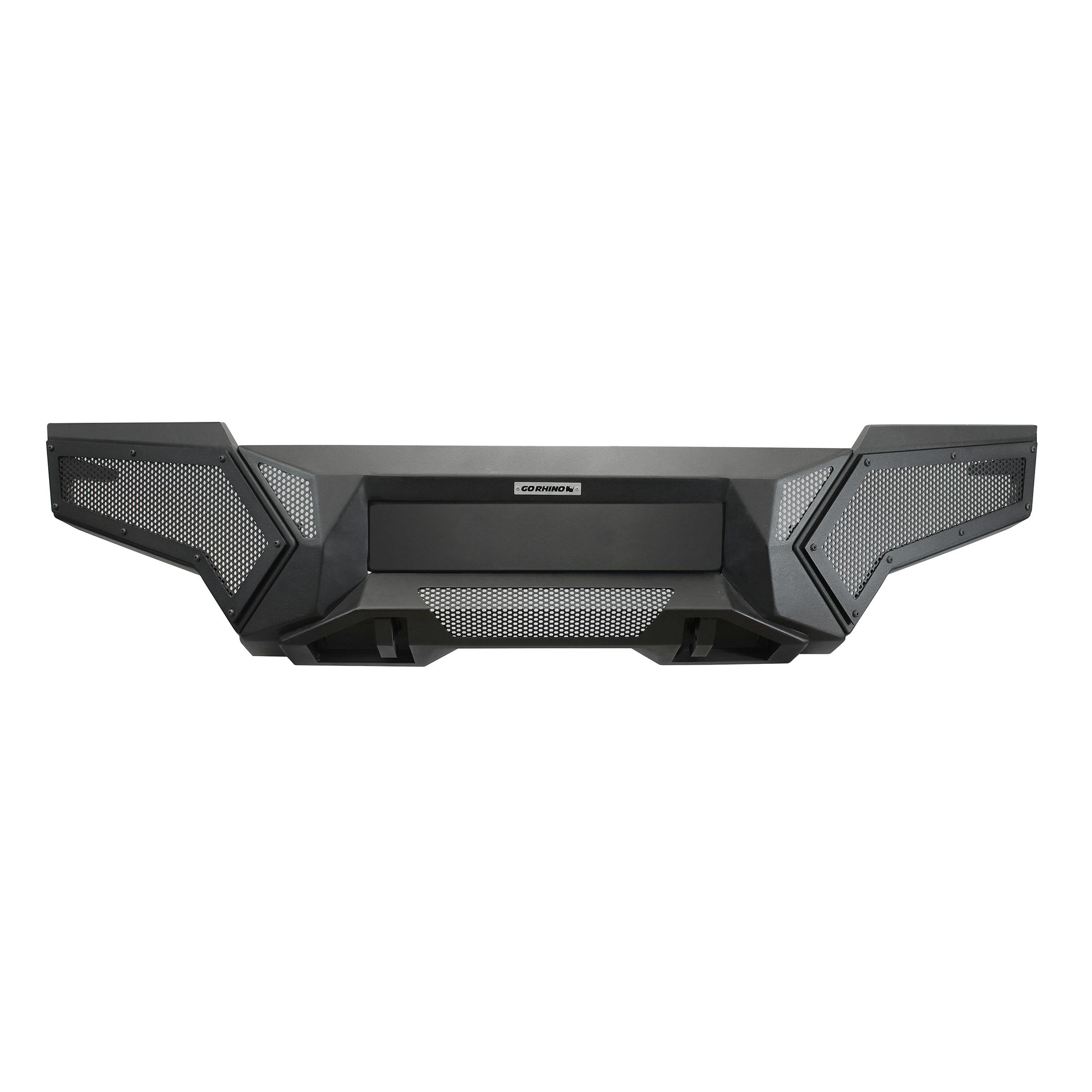 Go Rhino 343891T Element Front Bumper with Power Actuated Hide-Away Light Bar Mount
