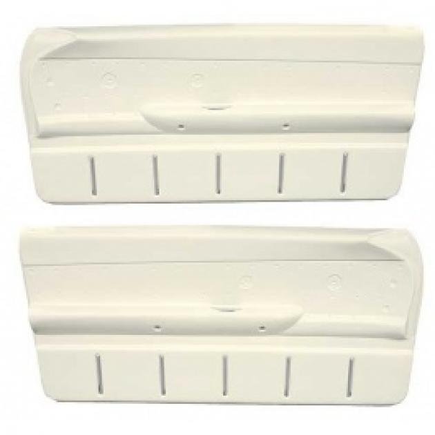 Ford Thunderbird Door Trim Panels, White, Late 1962-63