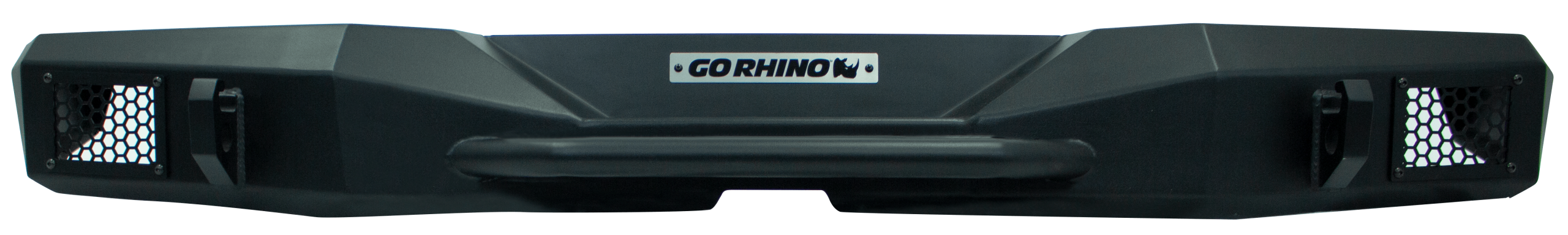 Go Rhino 371210T Rockline Rear Full Width Bumper for Jeep Wrangler JK