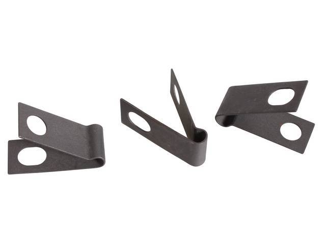 Brake Line Retainer Clips, Floor Mount