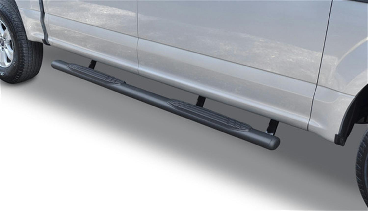 Big Country Truck Accessories 394269870 4" Widesider Side Steps - Complete Kit with Brackets