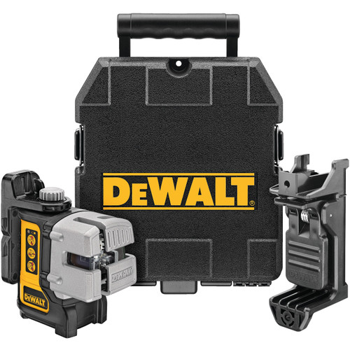 Dewalt DW089K 3 Beam Red Line Laser Level