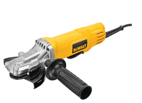 Dewalt DWE4120FN 4-1/2" - 5" Flathead Paddle Switch Small Angle Grinder (No Lock-On)