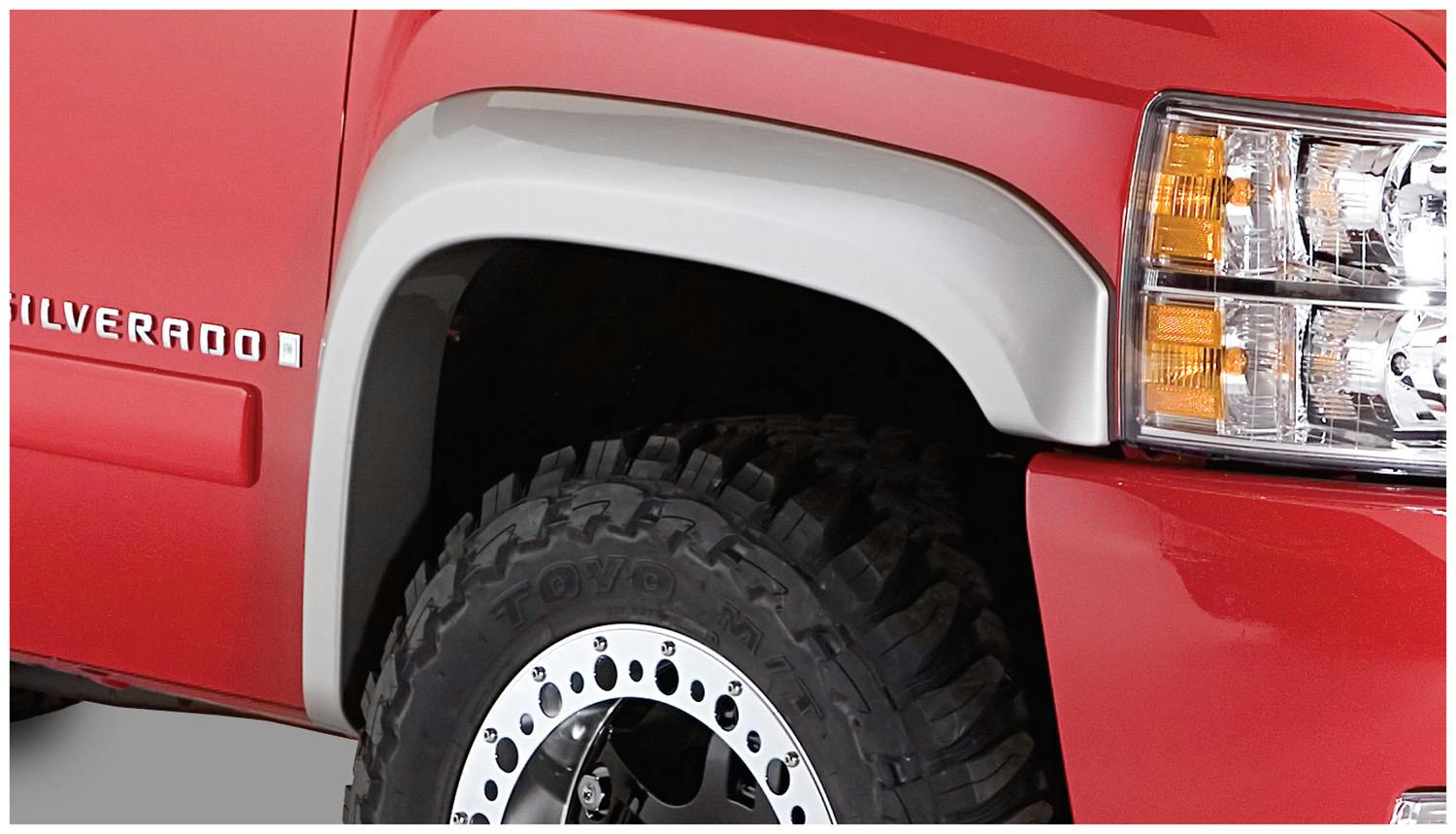 Bushwacker 40069-02 Fender Flares Extend-A-Fender Style 2Pc Front
