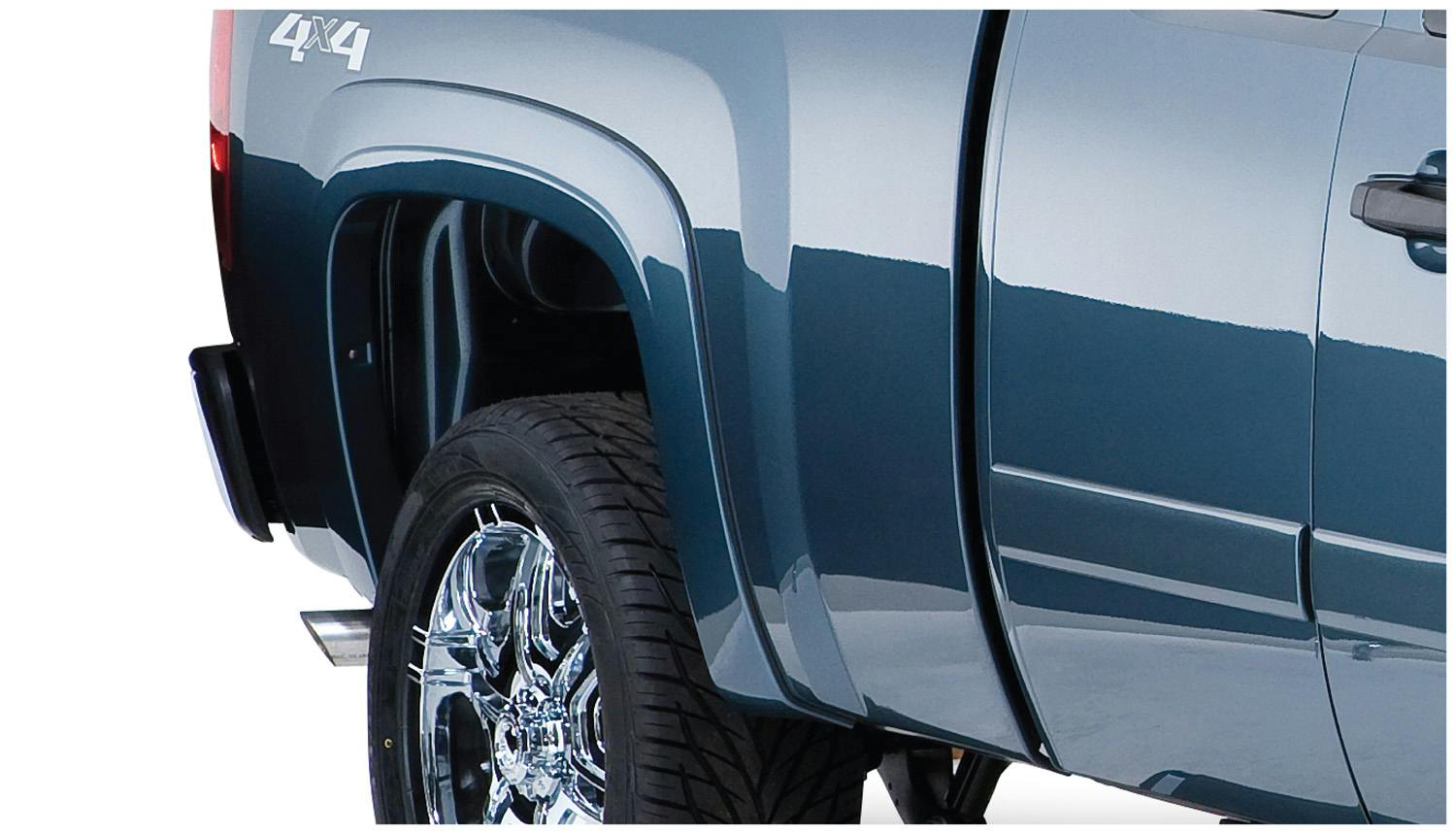 Bushwacker 40080-02 Fender Flares OE-Style 2Pc Rear