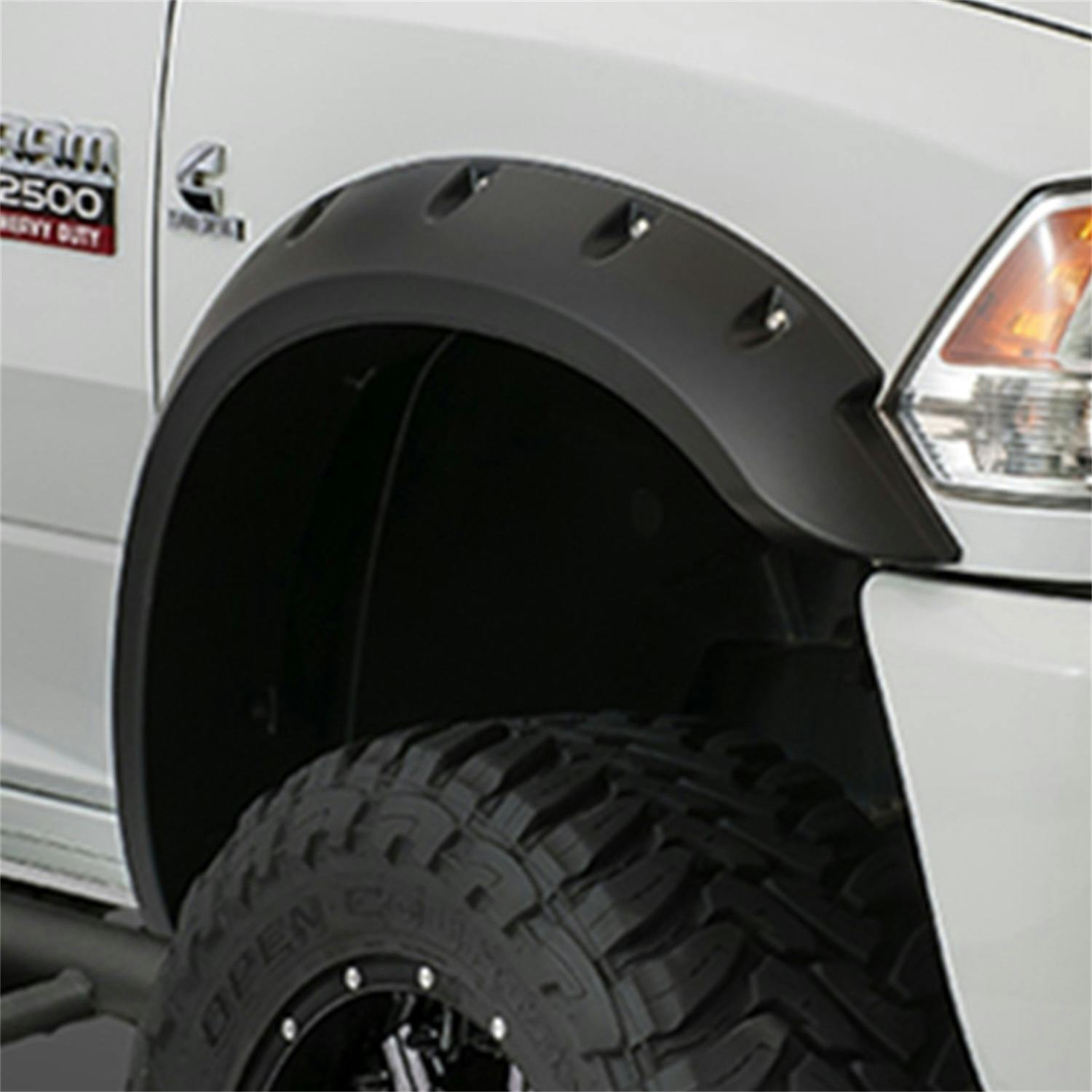 Bushwacker 40091-02 Fender Flares Max Pocket Style 2Pc Front