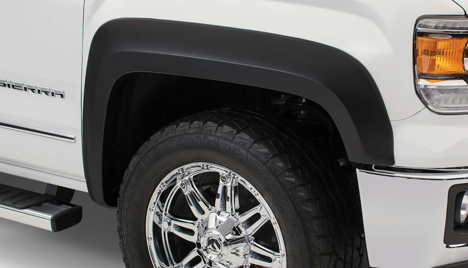 Bushwacker 40149-02 Fender Flares Extend-A-Fender Style 2Pc Front
