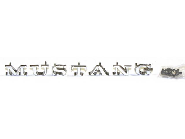 MUSTANG Letter Set for Fender and Trunk Lid
