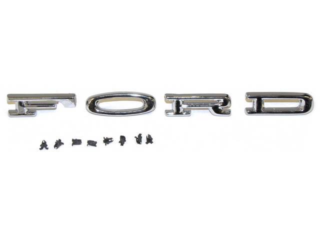 LETTER SET, HOOD OR TAILGATE, *FORD*