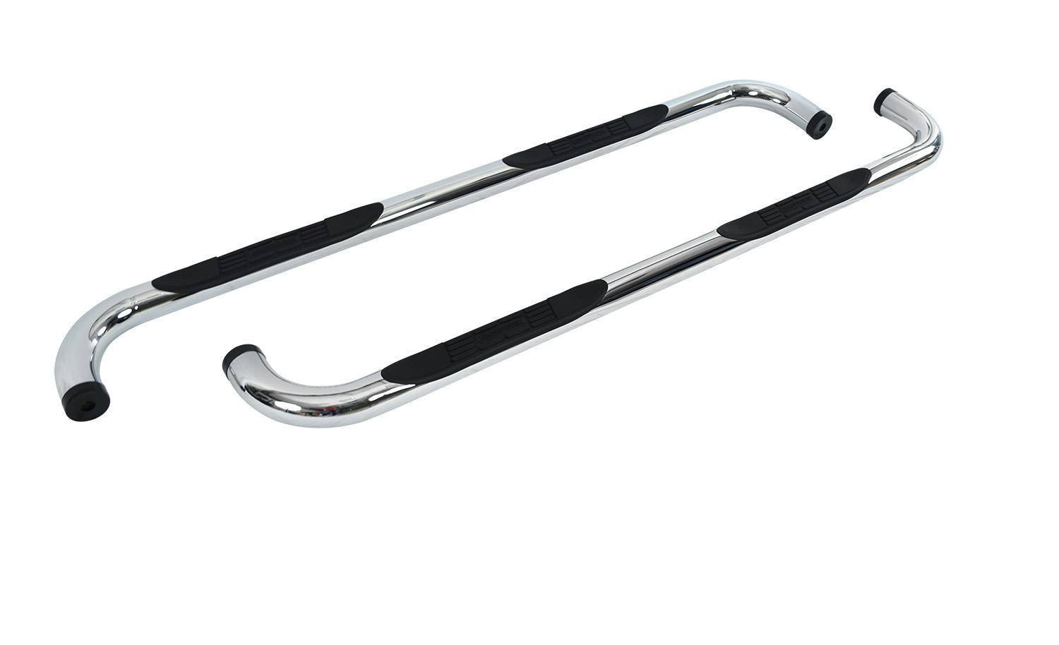 Big Country Truck Accessories 371764 3" Round Classic Side Steps - Complete Kit with Brackets